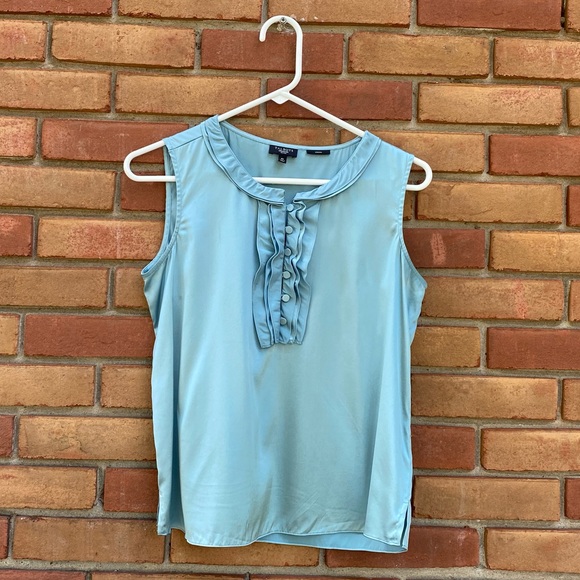 4P Ann Taylor Silk Professional Tank Top - Picture 1 of 8